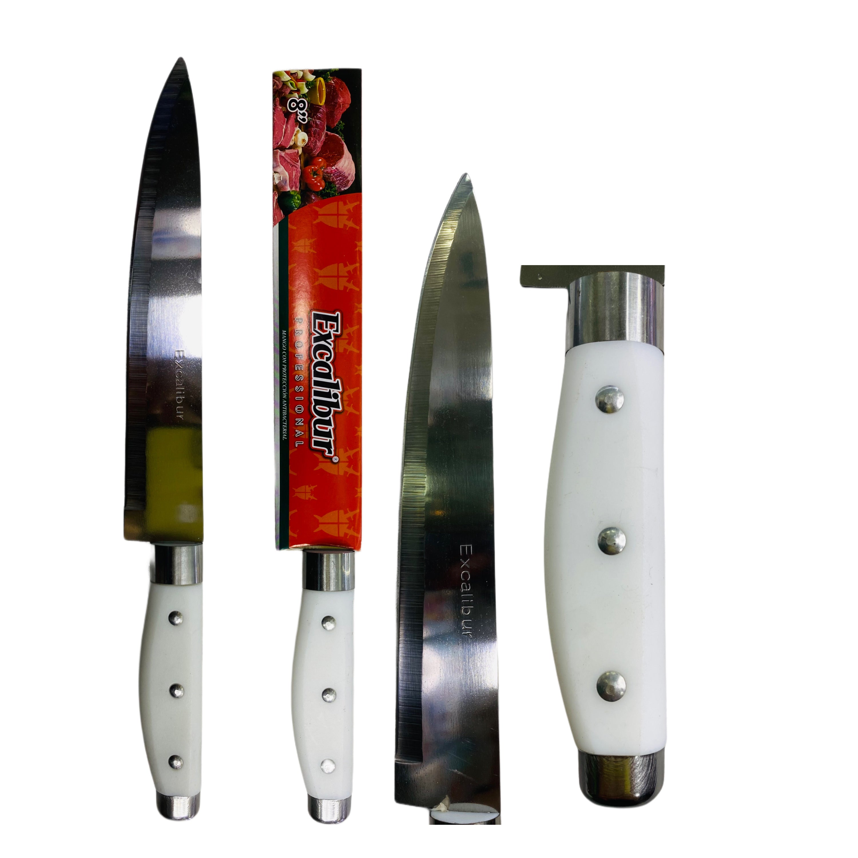 CUCHILLO EXCALIBUR BLANCO 8” CUCHILLO EXCALIBUR BLANCO 8”